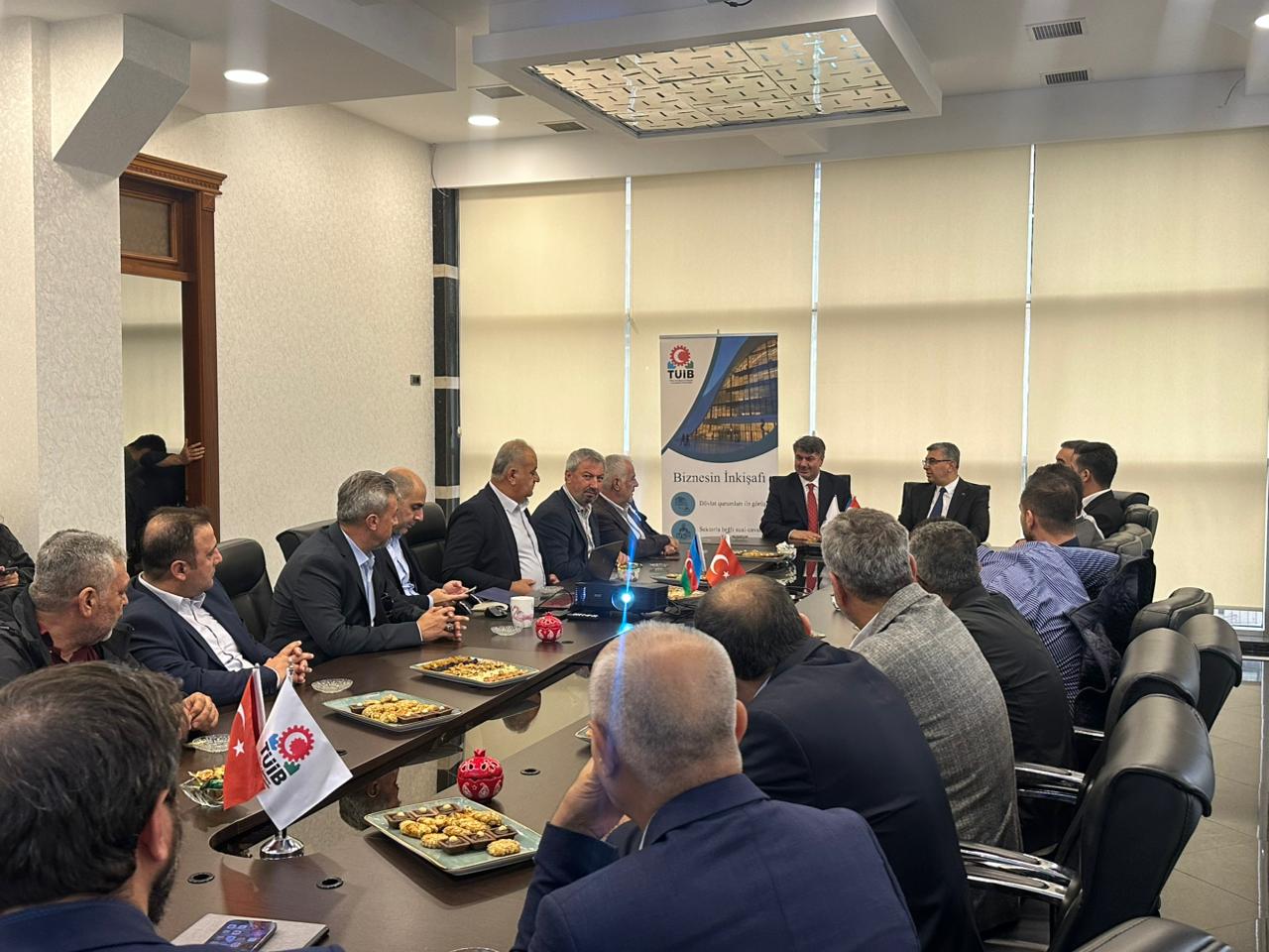 Adıyaman Ticarət və Sənaye Odası (TSO) TÜİB-i ziyarət edib.